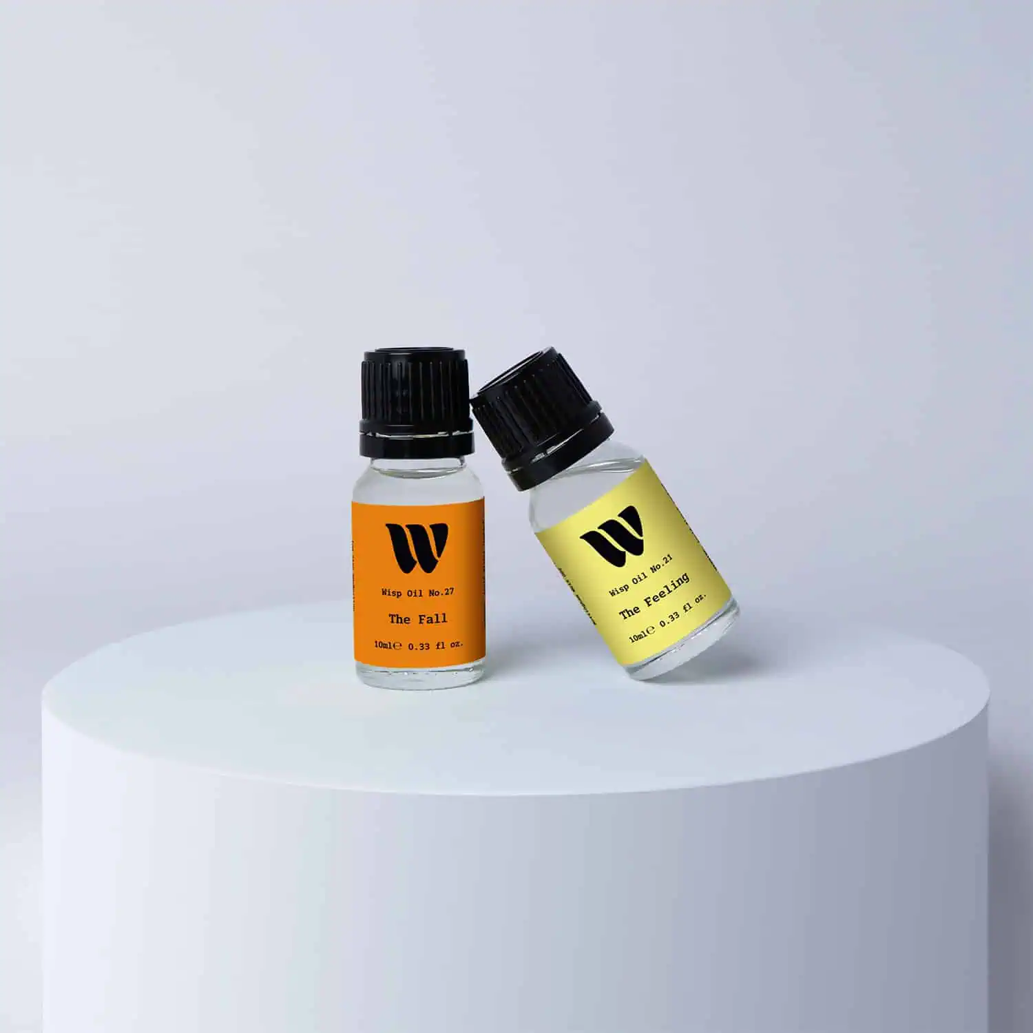 The Cutest Duo gift set by The Wisp — two 10ml home fragrance oils, The Fall and The Feeling